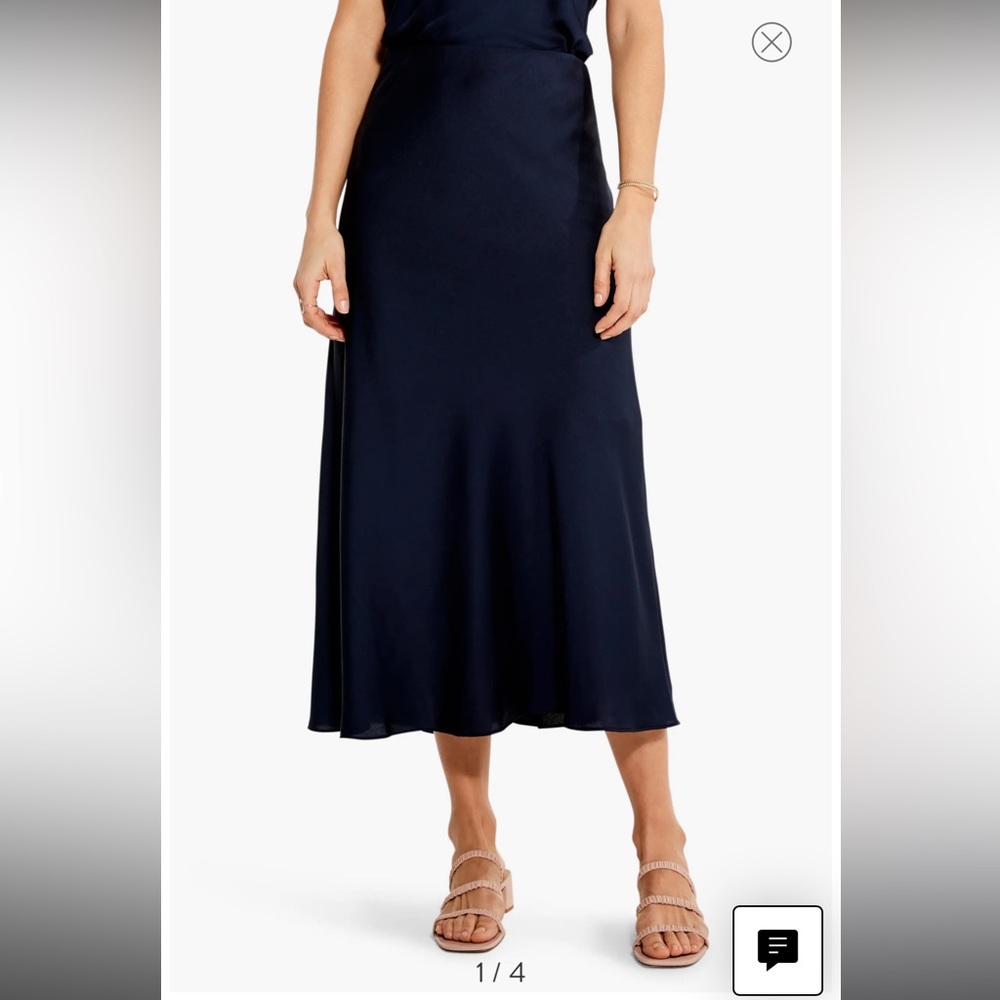 🌷 Nic+Zoe Crepe A-Line Skirt #93 - Picture 2 of 8